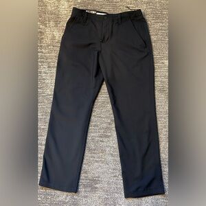 NWT Under Armour Match Play Pant Boys Youth Medium, Black